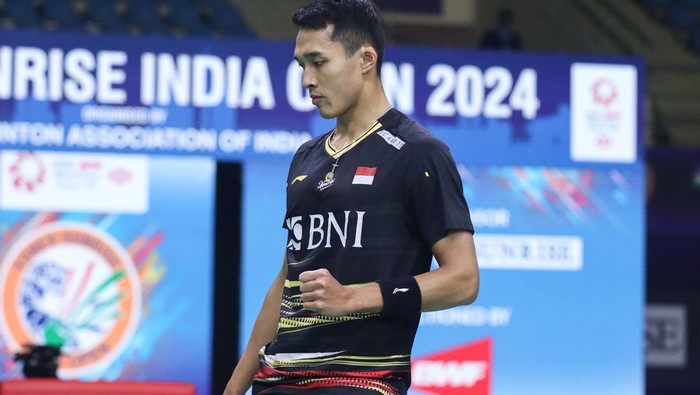 Jonatan Christie di India open 2024