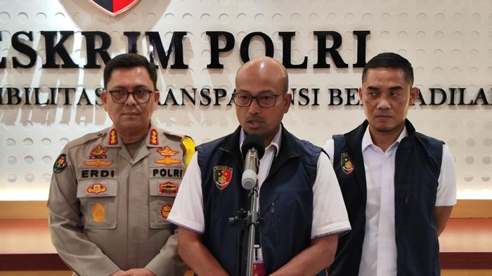 Kasubdit II Dittipisiber Bareskrim Polri Kombes Alfis Suhaili (tengah)-(Rumondang/detikcom)