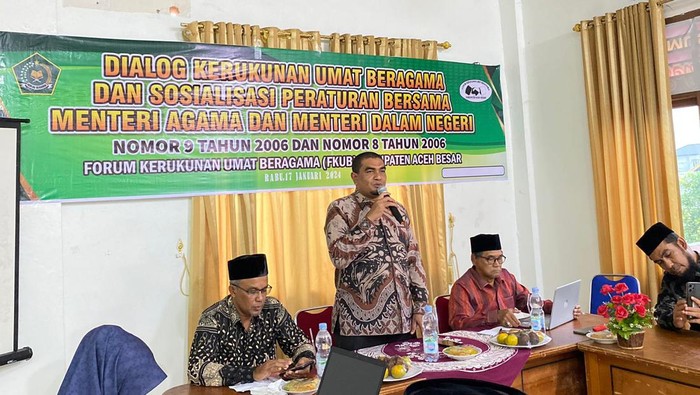 Kepala Kantor Kementerian Agama Kabupaten Aceh Besar Saifuddin
