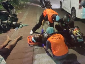 Dua Kelompok Pemuda Ribut di Denpasar, Tiga Luka-Satu Motor Dirusak