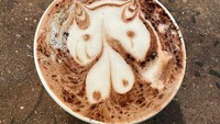 Bentuknya yang tak karuan membuat tidak ada satu orang pun yang bisa menebak gambar yang dimaksud. Sepertinya perlu kreativitas tinggi untuk memahaminya. Foto: Bored Panda