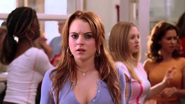 Lindsay Lohan saat tampil di Mean Girls (2004).