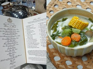 Wouw! Ada Sayur Lodeh di Jamuan Makan Pernikahan Pangeran Mateen