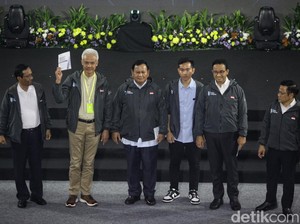 Lokasi Anies-Prabowo-Ganjar Menanti Pengumuman Resmi Hasil KPU