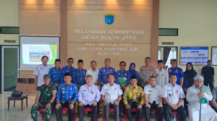 Peresmian kantor Desa Mulya Jaya