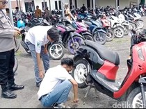 Polisi Cirebon Blusukan ke Sekolah Razia Knalpot Brong