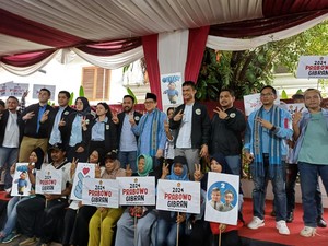 Datangi Kertanegara, Pegiat UMKM Deklarasi Dukung Prabowo-Gibran