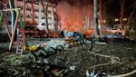 Serangan Rusia Hancurkan Apartemen di Odesa