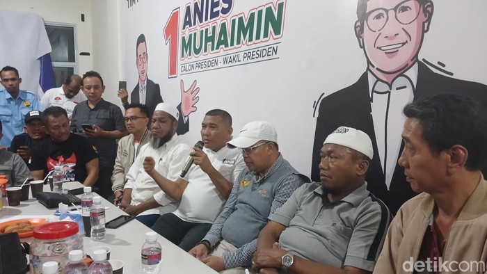 TKD Anies-Muhaimin Kepri menyampaikan rencana kedatangan capres nomor urut 1, Anies Baswedan ke Batam.(Alamudin/detikSumut)