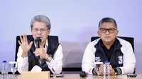 Dalam kesempatan ini Deputi Bidang Hukum TPN Todung Mulya Lubis menyatakan mendapatkan rekaman pembicaraan diduga pejabat di Kabupaten Batu Bara, Sumatera Utara (Sumut) mengarahkan agar dana desa dipakai untuk pemenangan paslon capres cawapres nomor urut 02, Prabowo-Gibran di Pilpres 2024 beredar di media sosial.
