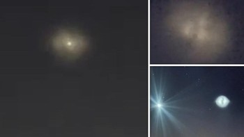 Warga Beijing, China, dan kota-kota di sekitarnya dihebohkan dengan penampakan UFO. Foto-foto benda terbang tak dikenali ini viral di media sosial. Foto: South China Morning Post