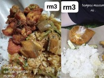 Wanita Ini Tergiur Beli 30 Bungkus Nasi Rp 9 Ribuan, Lauknya Zonk!
