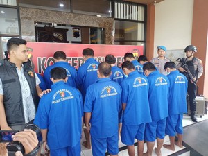 Beraksi Saat Ada Konser di Temanggung, 11 Pencopet Asal Jakarta Digulung Polisi