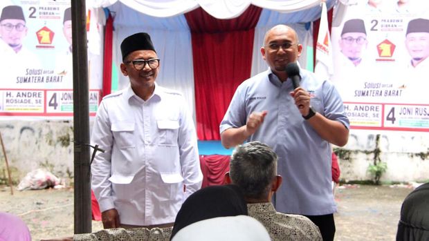 Andre Rosiade Kampanye di Padang