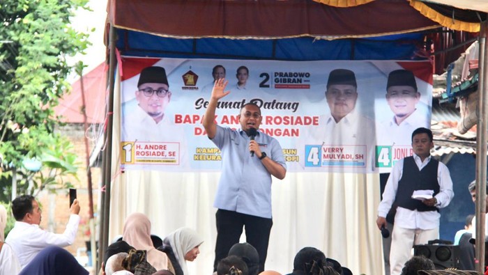 Andre Rosiade Kampanye di Padang