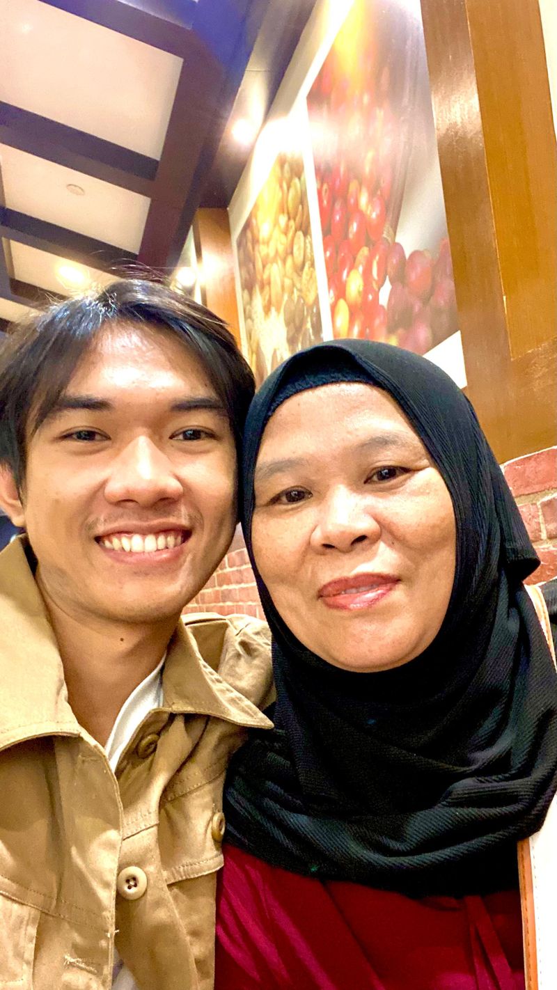 Arlan dengan Ibu