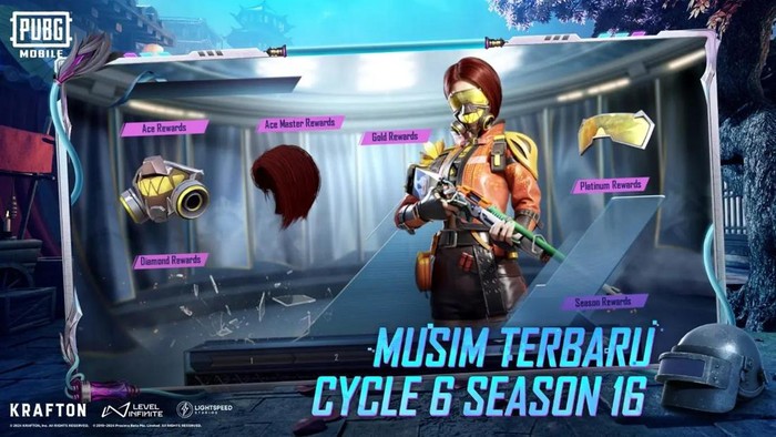 Gamer bisa dapat skin PUBG Mobile secara gratis nih. Caranya gampang banget, karena hanya perlu push rank di musim terbarunya, yakni Cycle 6 Season 16 (C6S16).