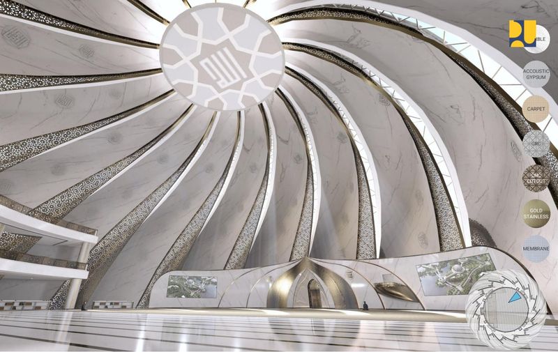 Desain Masjid Negara di IKN/Dok. Kementerian PUPR