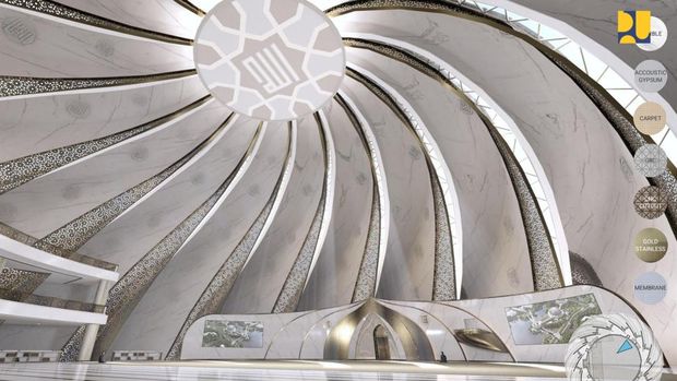 Desain Masjid Negara di IKN/Dok. Kementerian PUPR