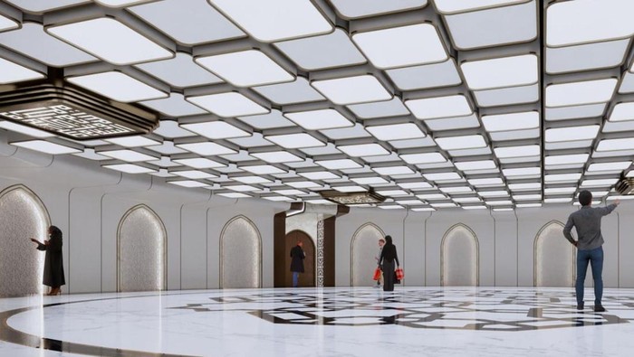 Desain Masjid Negara di IKN/Dok. Kementerian PUPR