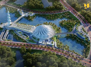 Mewah, Ini Penampakan Desain Masjid Negara di IKN