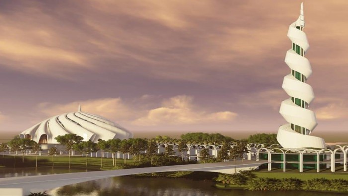 Desain Masjid Negara di IKN/Dok. Kementerian PUPR