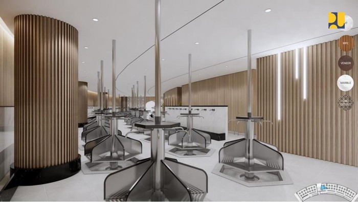 Desain Masjid Negara di IKN/Dok. Kementerian PUPR