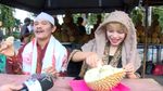 Dinar Candy Ternyata Jago Menumis Sayur Genjer dan Tauge