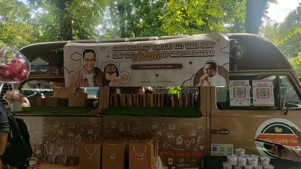 Food truck di acara Desak Anies.