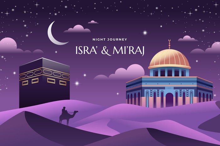 ilustrasi Isra Miraj