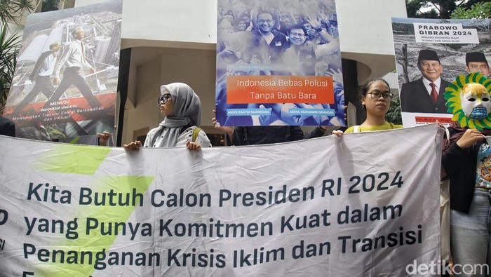 Kantor Pemenangan 3 Paslon Didatangi Aktivis Lingkungan