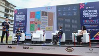 Entertainment District berdiri di atas lahan seluas empat hektar. Di lahan ini, akan dibangun berbagai area permainan seperti Gokart seluas 2.475 meter persegi, Bowling seluas 2.100 meter persegi, Fishing seluas 200 meter persegi, dan Ice Skating seluas 2.400 meter persegi.