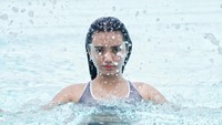 Laurencia Monica mengaku suka berenang dari kecil. (Foto: pradita utama)
