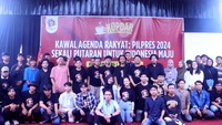 Tujuan FIM menggelar Kopdar bersama ratusan aktivitis mahasiswa di berbagai kampus di Kota Semarang ini untuk membawa semangat persatuan Indonesia dan menggalang gerakan nasional generasi muda untuk Pilpres 2024 sekali putaran.