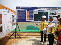 Momen Basuki Cek Instalasi Air IKN di Tengah Beredarnya Isu Mundur