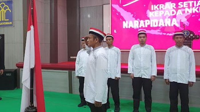 Napiter di Lapas Surabaya berikrar setia kepada NKRI