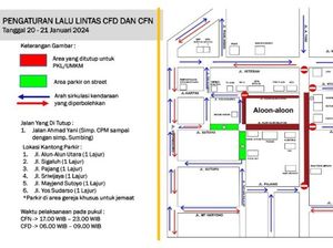 Hore! Ada Car Free Night di Alun-alun Kota Magelang Tiap Sabtu Legi
