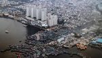 Potret dari Udara Pesisir Utara Jakarta