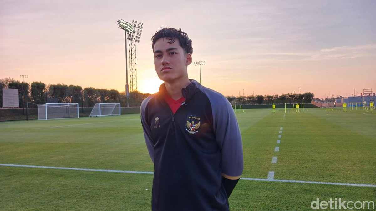 Rafael Struick jadi andalan di lini serang Timnas Indonesia pada Piala Asia 2023 (Randy Prasatya/detikSport)