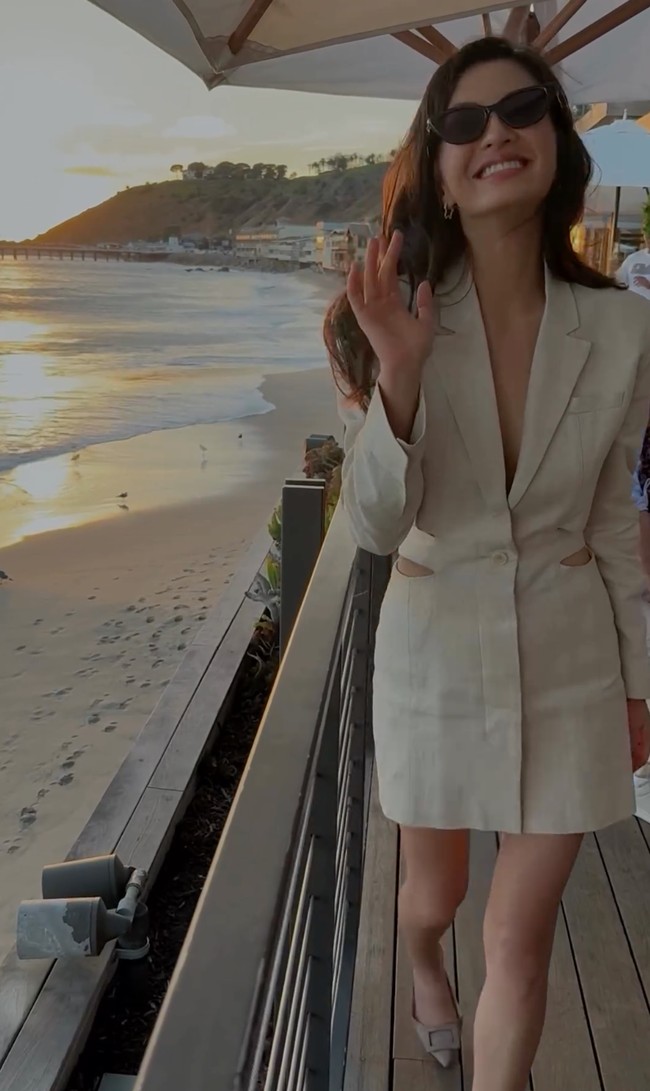 Dari foto-foto dan video yang dibagikan terlihat jelas ekspresi bahagia di wajah Raline. Unggahannya pun langsung banjir beragam pujian dari para netizen. Foto: Instagram/@ralineshah