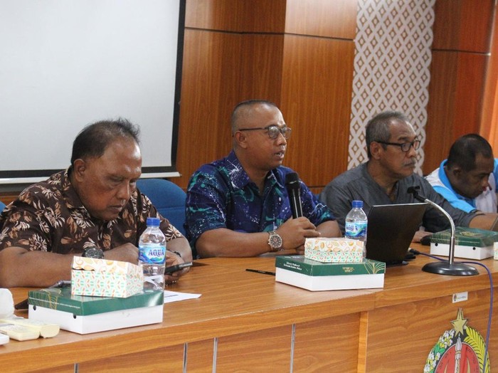 Rapat finalisasi hasil seleksi terbatas Pelatda DIY jelang Papernas 2024. Diunggah Kamis (18/1/2024).