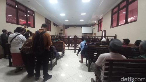 Sidang perdana kasus penodaan Nyepi di Pengadilan Negeri (PN) Singaraja, Kamis (18/1/2024).