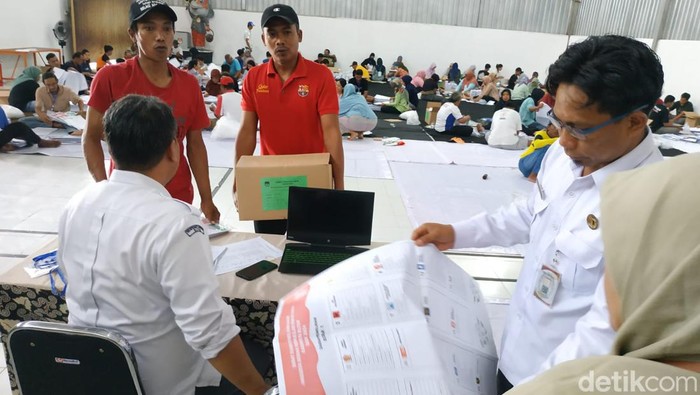 Surat suara rusak di Kabupaten Blitar