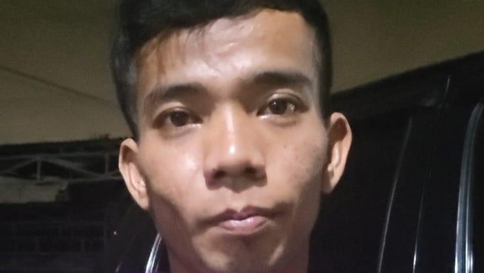 Tampang Tomi pelaku yang tikam pengamen di Pasar Induk Jakabaring hingga tewas.