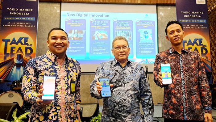 Tokio Marine Indonesia Terus Berkompetisi dengan Kecepatan dan Digitalisasi Asuransi Tokio Marine Indonesia terus bertekad dengan semangat membara untuk mengakselerasi kinerja demi mengungguli kompetisi di industri asuransi umum Indonesia.