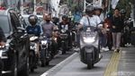 Tolong! Pemotor Serobot Trotoar Ancam Keselamatan Pejalan Kaki