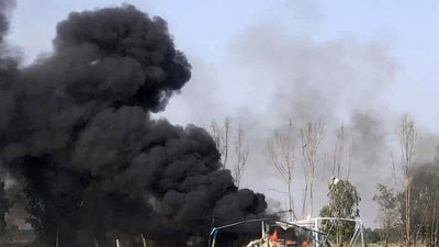 Pabrik Kembang Api Meledak hingga Hancur Berantakan di Thailand