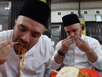 Ini Reaksi YouTuber Dubai Cicip Indomie di Warmindo Abang Adek