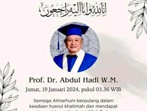 Mengenal Abdul Hadi WM Si Ahli Filsafat yang Meninggal Dunia