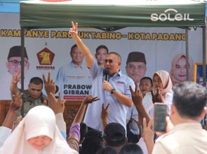 Andre Rosiade Kampanye Keliling Padang, Prabowo Presiden Menggema